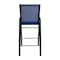 Flash Furniture 4PK Navy Outdoor Barstools with Flex Material 4-JJ-092H-NV-GG - alternate 4